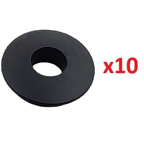 10x Black Gladhand Seal (Replaces Velvac 035166)